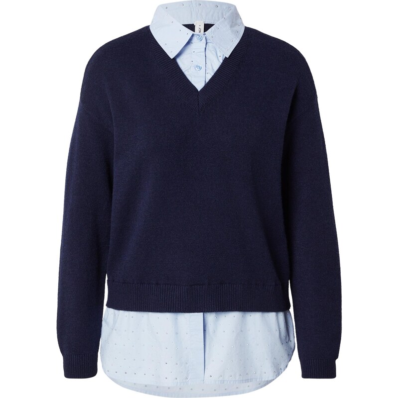 ONLY Sveter tmavomodrá / svetlomodrá 66164935