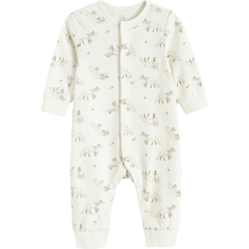 Cool Club Overal krémová / tmavobéžová 66164945