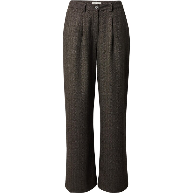 RÆRE by Lorena Rae Plisované nohavice hnedá 67576989