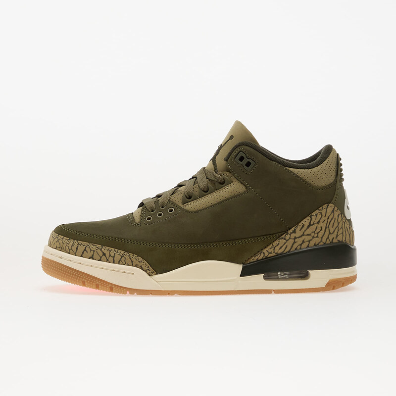 Air Jordan 3 Retro Medium Olive/ Sequoia-Neutral Olive-Sail 66170181