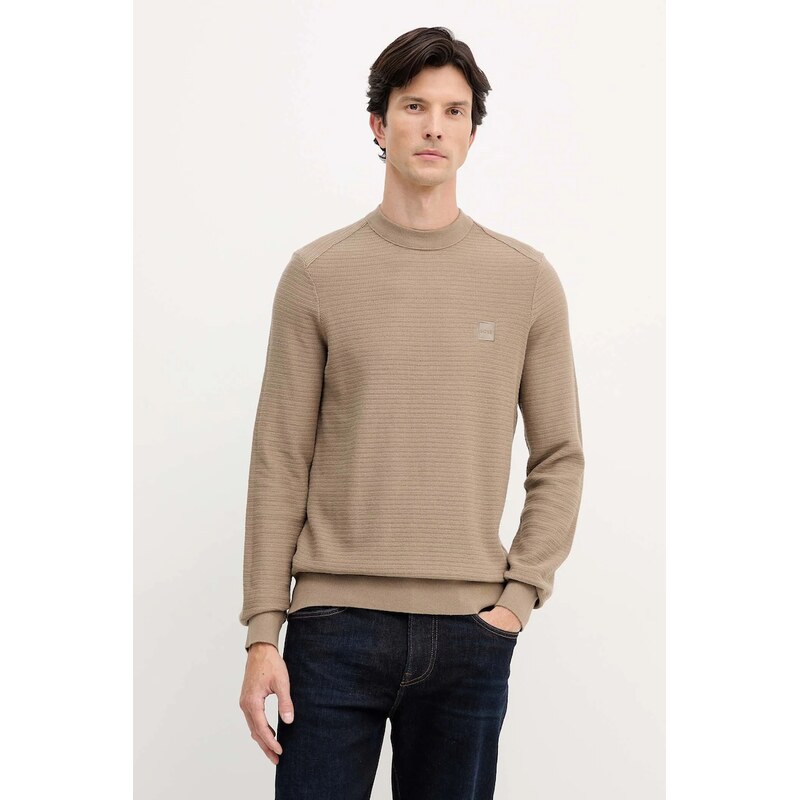 Sveter s prímesou kašmíru BOSS Orange Anion_S 65305922