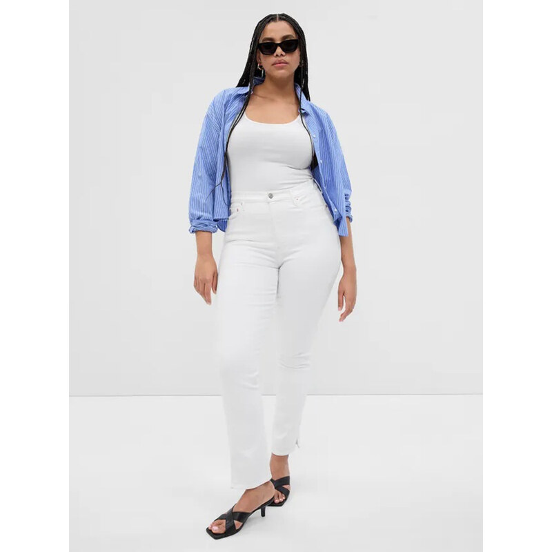 Džínsy pre ženy GAP slim High Rise Vintage 570955-00 66169895