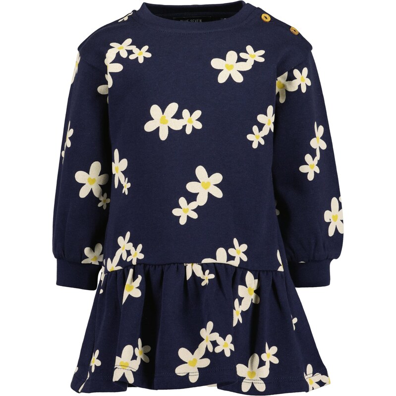 BLUE SEVEN Šaty ultramarínová / žltá / biela 66171852