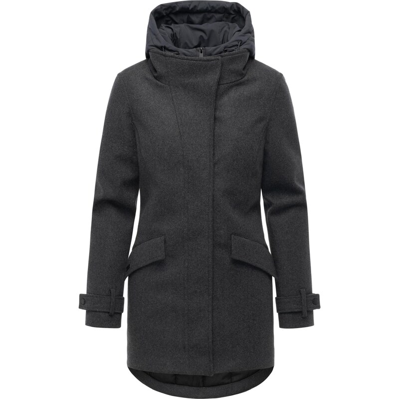 Ragwear Funkčný kabát Petuja Felt Youmodo tmavosivá 66179670