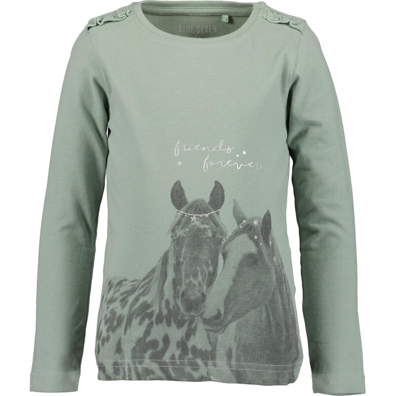 BLUE SEVEN Tričko vodová / tmavosivá / strieborná 66172386