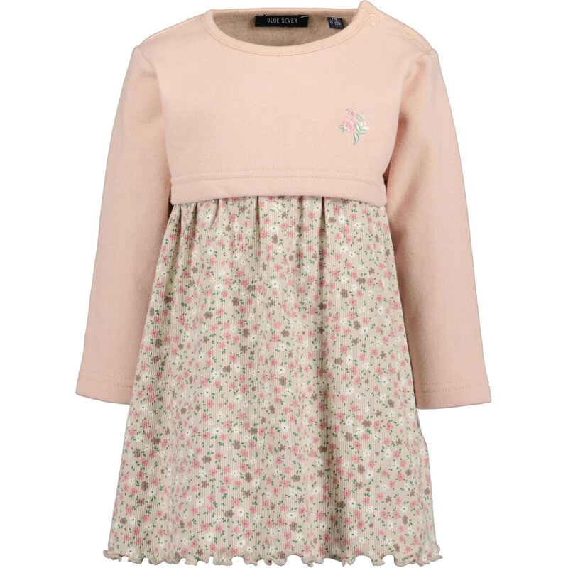 BLUE SEVEN Šaty zelená / pitaya / rosé / biela 66173349