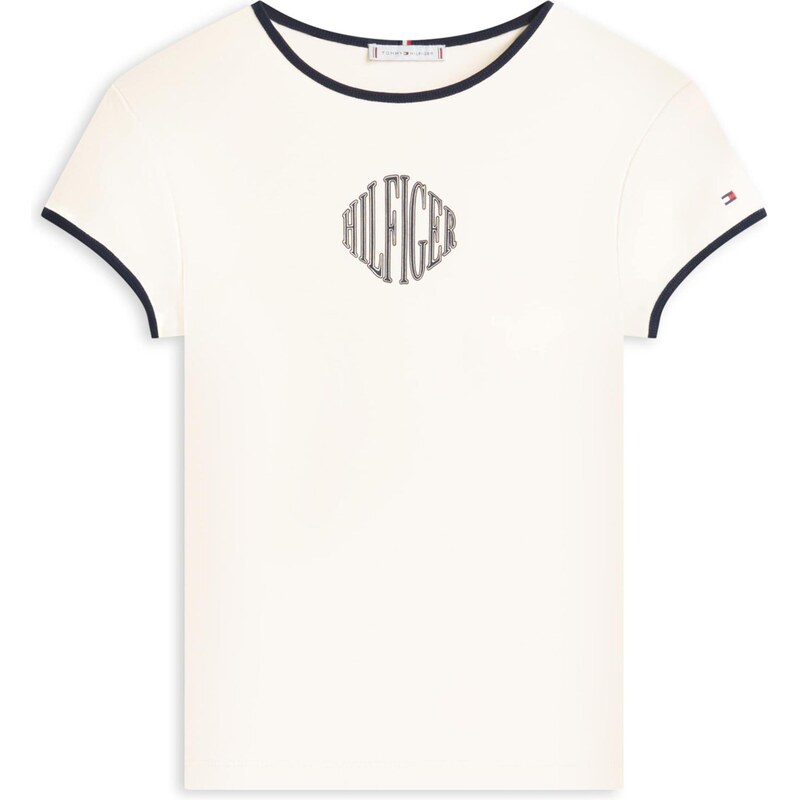 TOMMY HILFIGER Tričko nebielená / námornícka modrá 66173385