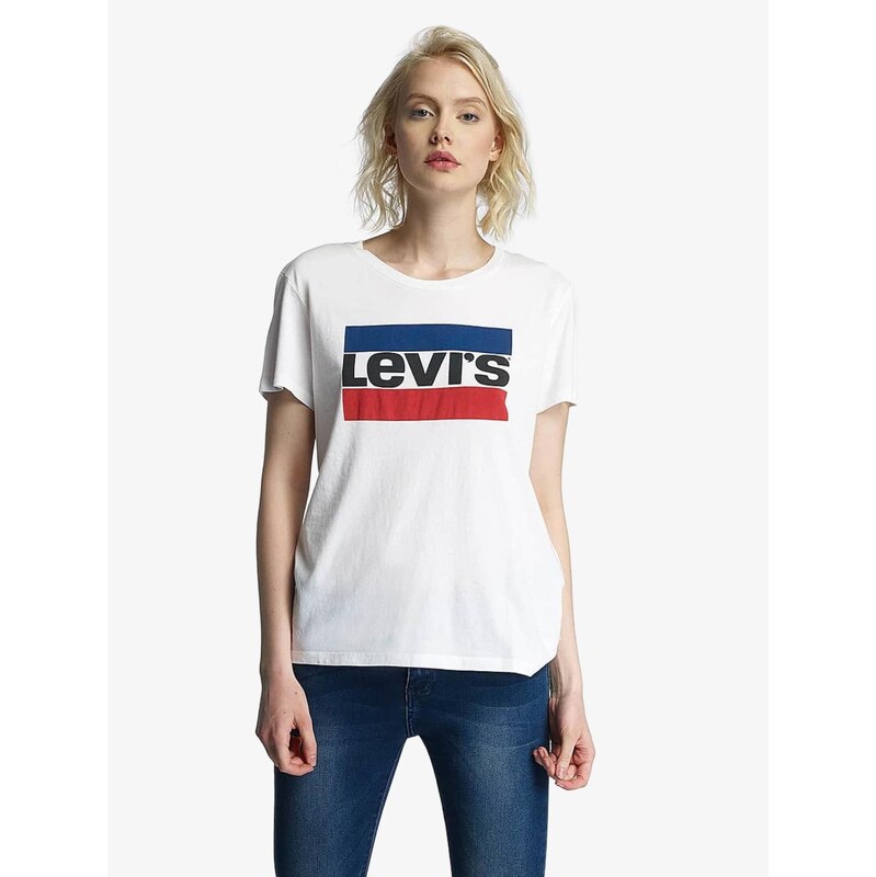 LEVIS Tričko Perfect Tee modrá / červená / biela 66173424