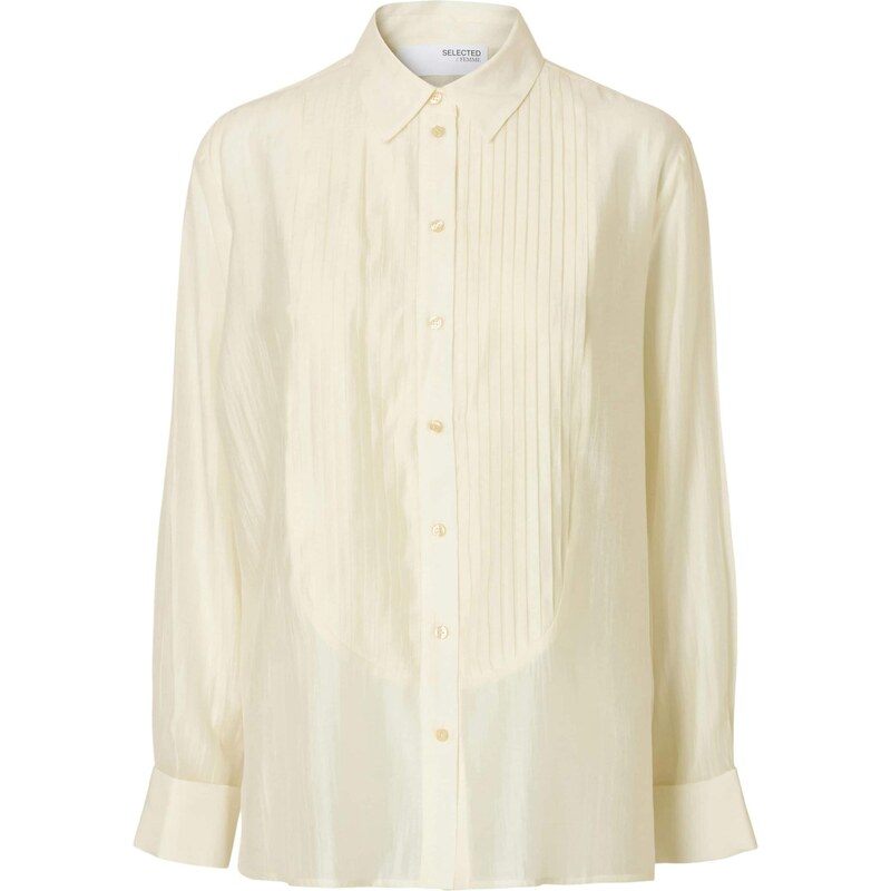 SELECTED Blúzka SLFIRIS slonová kosť 66173563