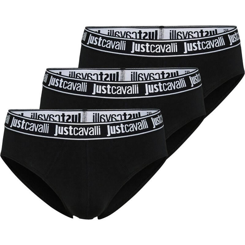 Just Cavalli Nohavičky čierna / biela 66173539