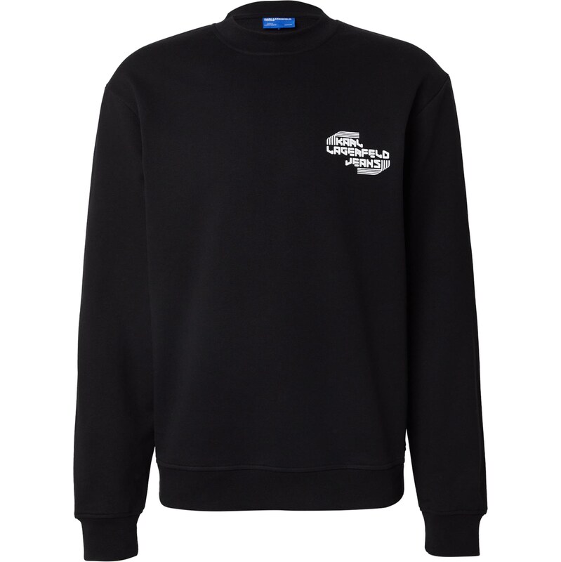 KARL LAGERFELD JEANS Mikina čierna / biela 66173650