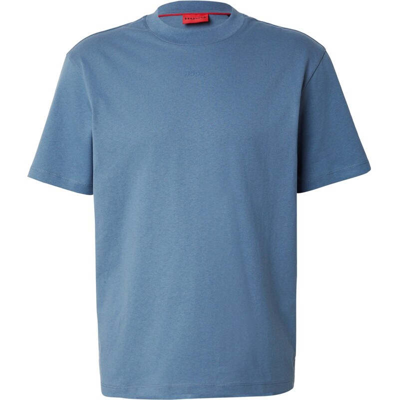 HUGO Tričko Dapolino modrosivá 66173656