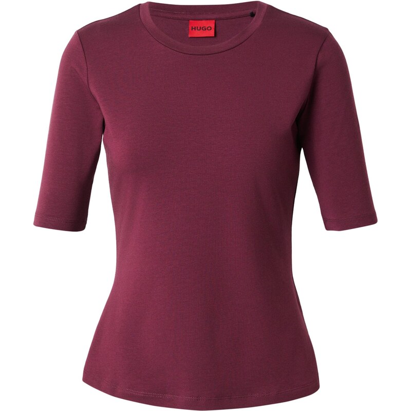 HUGO Tričko Darnelia cyklaménová 66173631