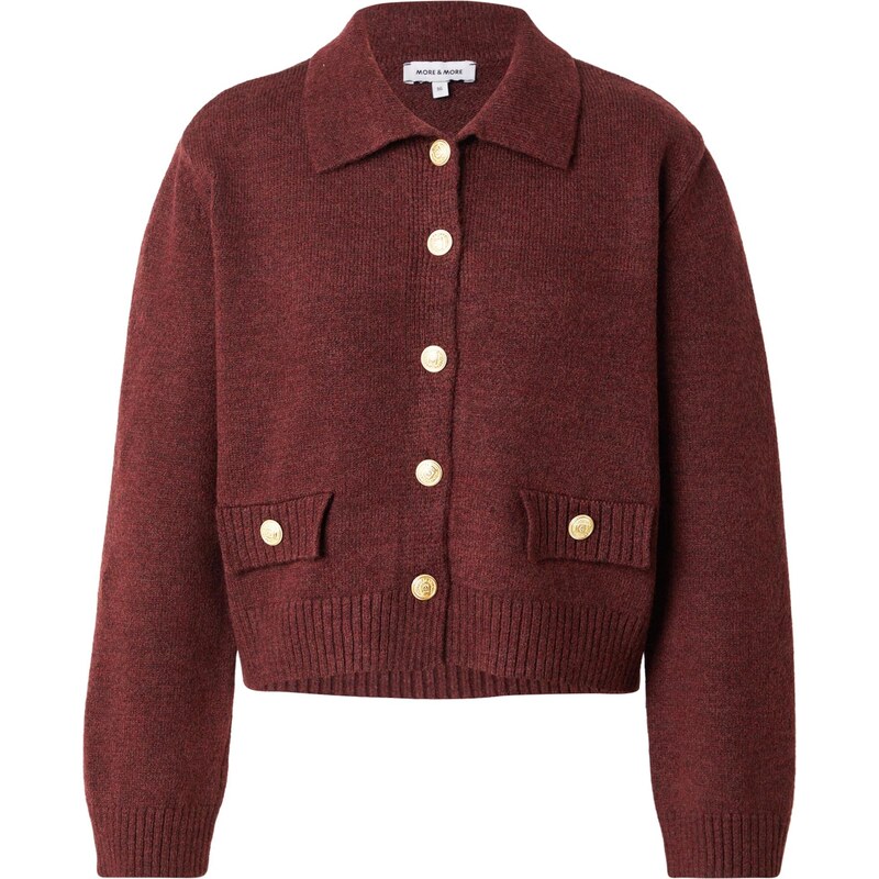 MORE & MORE Kardigán karmínovo červená 66173648