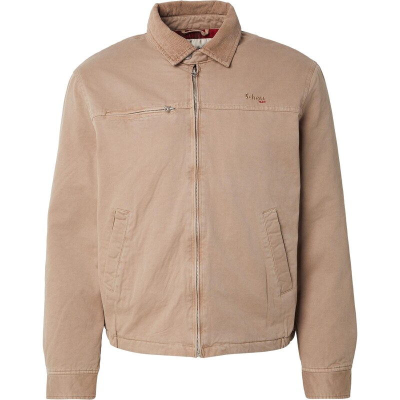 Schott NYC Prechodná bunda CARTHER sivobéžová 66173667