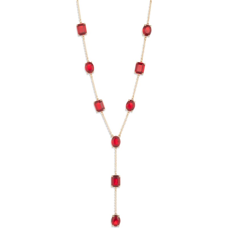 Lauren Ralph Lauren Retiazka zlatá / červená 66173697