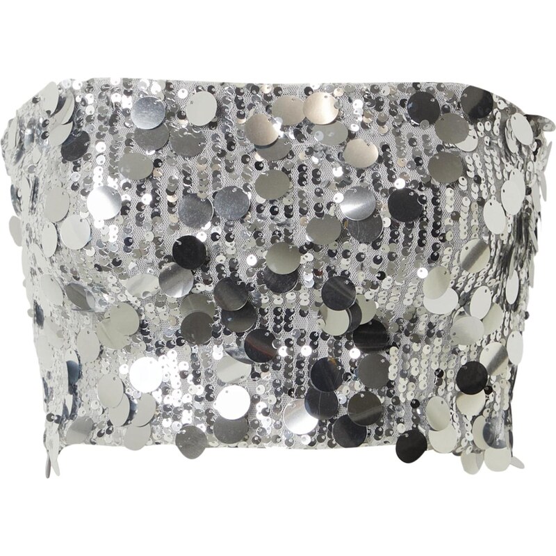 Tally Weijl Top strieborná 66173754