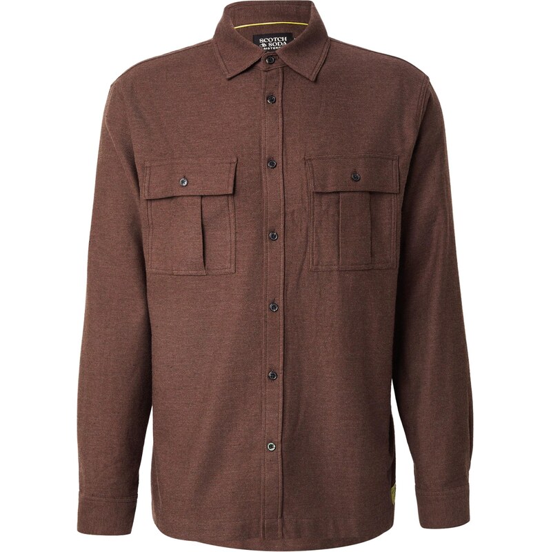 SCOTCH & SODA Košeľa čokoládová 66173780