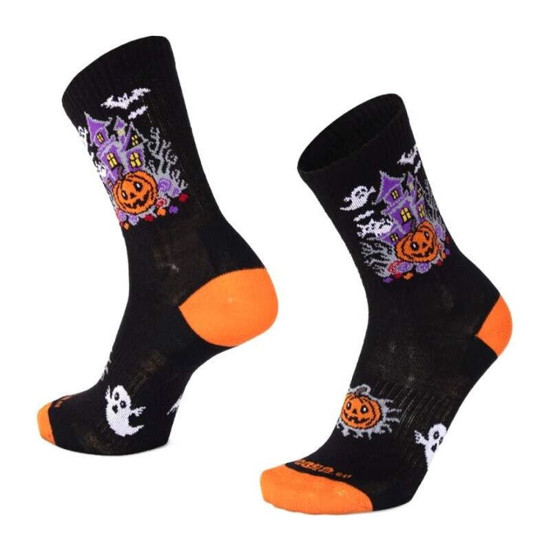BESKYD HALLOWEEN merino strašidelné ponožky Moose čierna 1 pár S 66173584