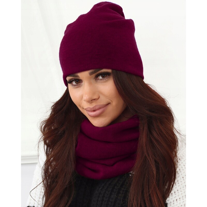 Fashionweek ZIMNÍ SET ČIAPKA A ŠÁL, PLETENÝ TUNEL ZIZI20/K6 66184710