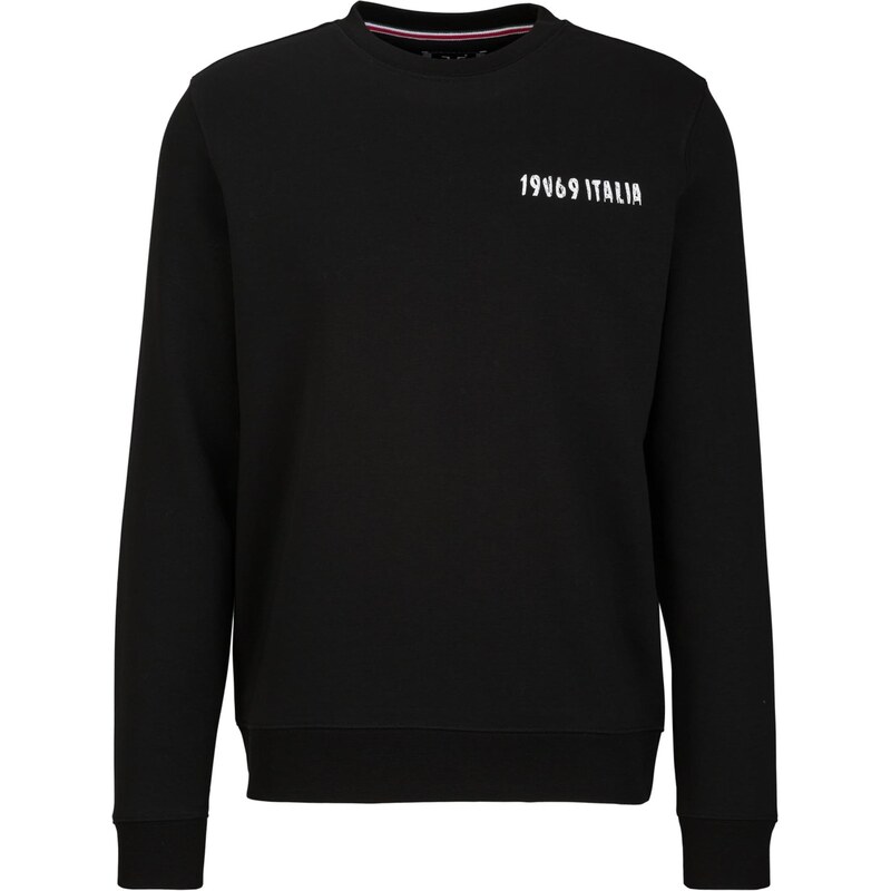 19V69 ITALIA Mikina Nico Logo Carrier 4 béžová / zelená / červená / 66179512