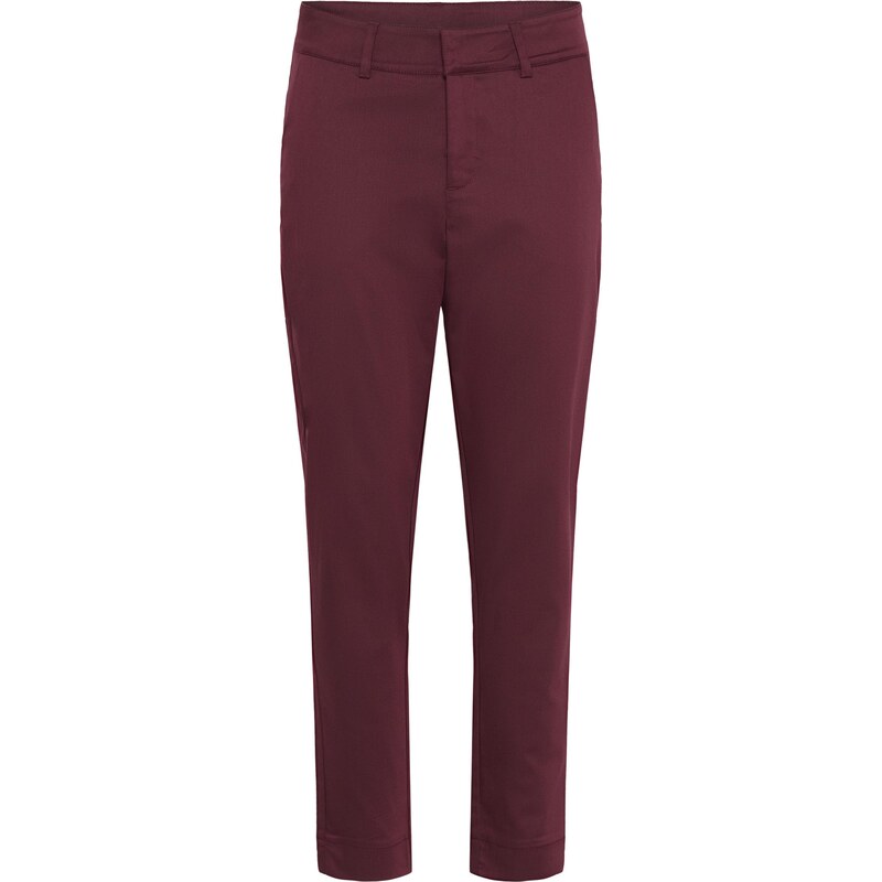 Kaffe Chino nohavice Lea bordová 66179585