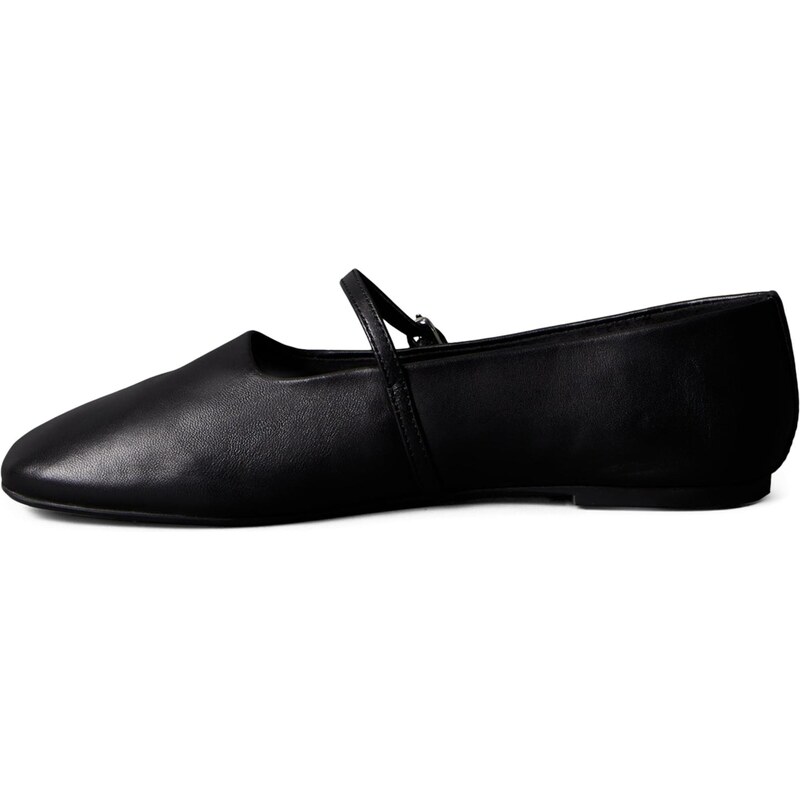 Calvin Klein Baleríny s ramienkom čierna 66179784