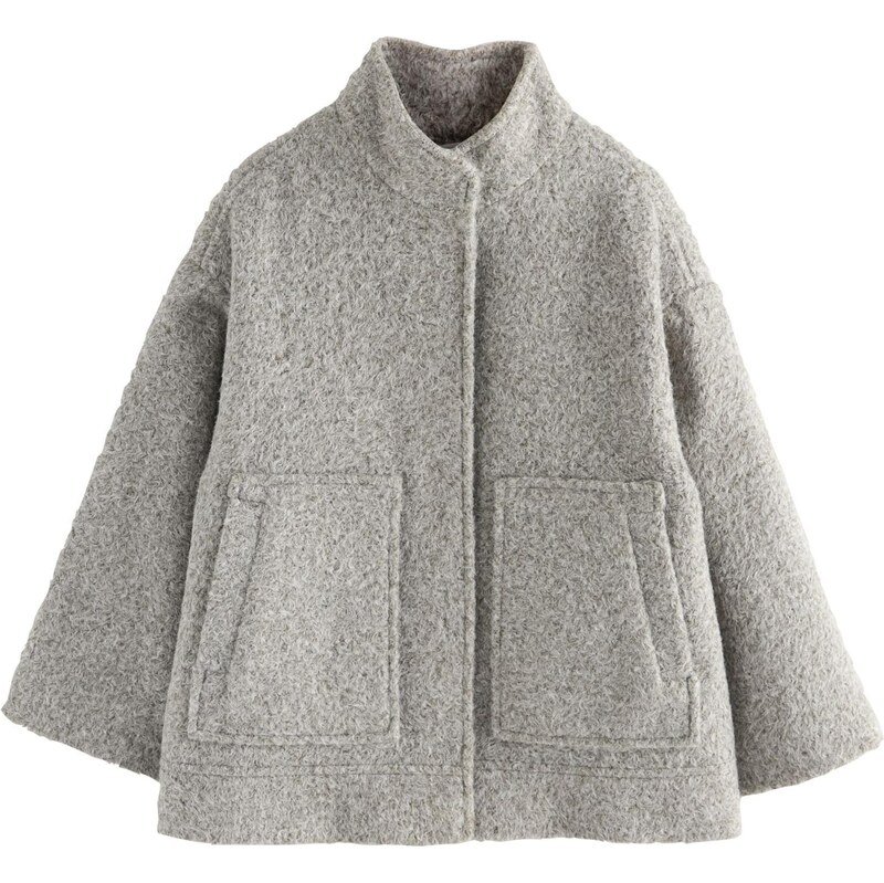 Next Prechodná bunda sivá 66179795