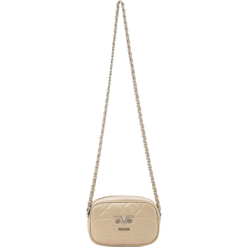 19V69 ITALIA Taška cez rameno Vivi Sillver sivá 66179890