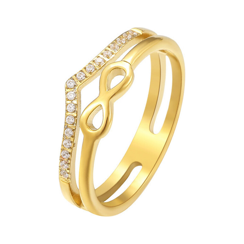 Dámsky prsteň z chirurgickej ocele EXEL 66180916