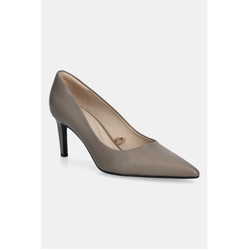 Kožené lodičky Calvin Klein ESS STILETTO 70 66180923