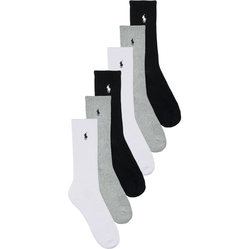 Polo Ralph Lauren Ponožky CREW 6PK-CREW SOCK-6 PACK Polo Ralph Lauren 66181185