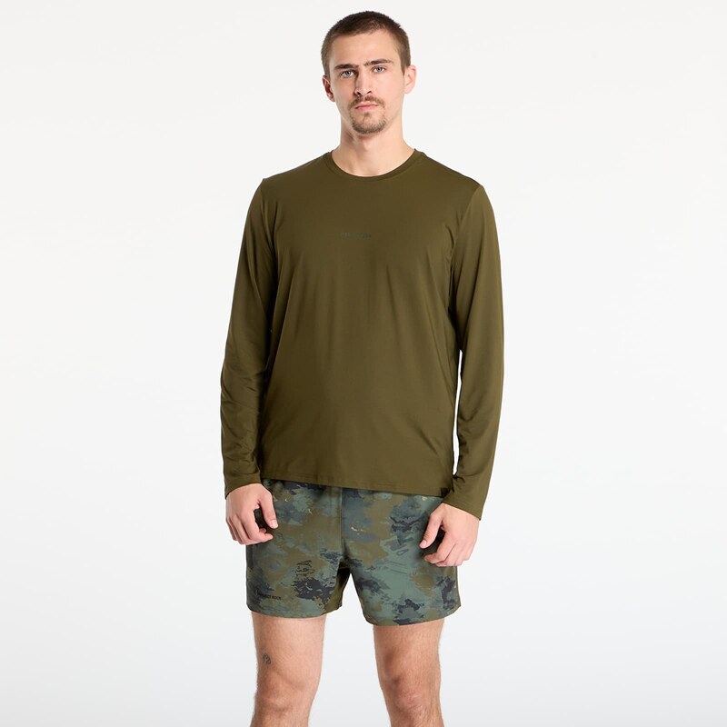 Tričko Under Armour Project Rock Iso Chill LS Green M 66182180