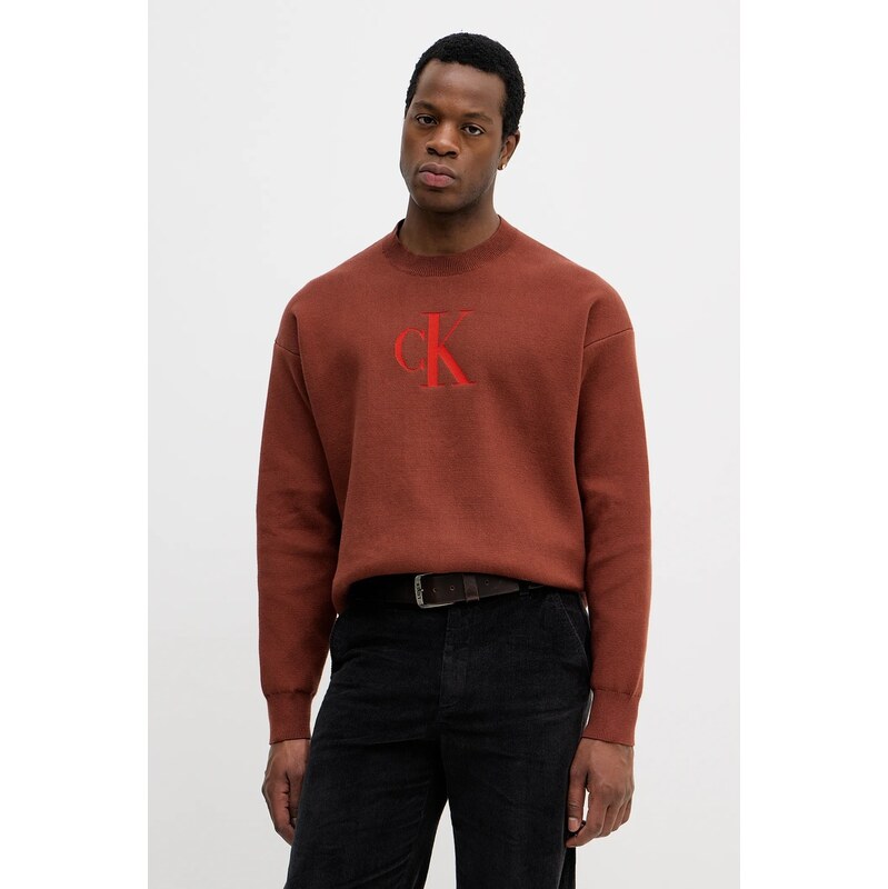 Sveter s prímesou kašmíru Calvin Klein Jeans 66184984