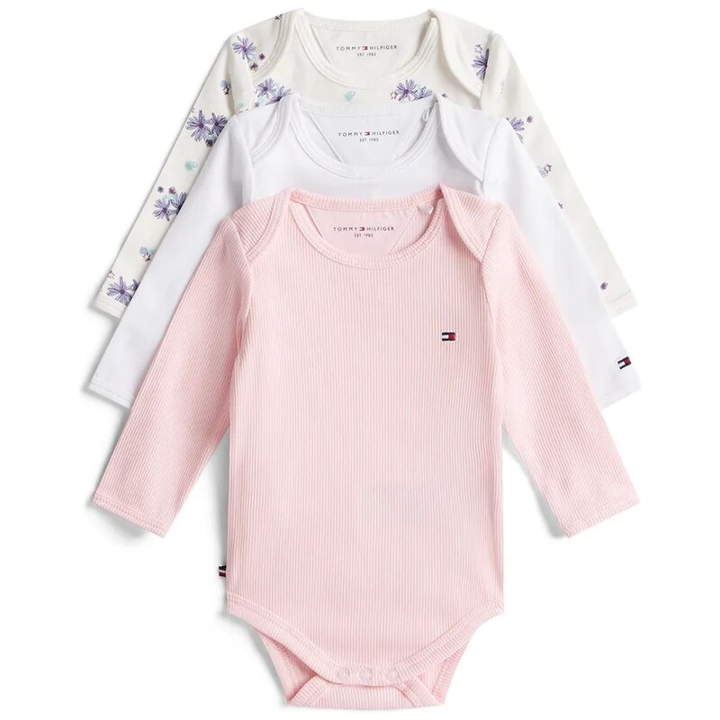 Body pre bábätká Tommy Hilfiger 3-pak 66185438