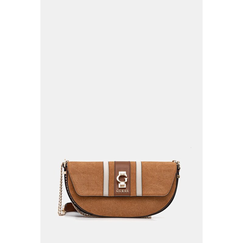 Semišová kabelka Guess ERENIA 66185421