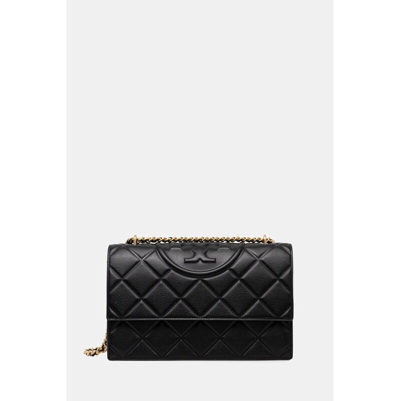 Kožená kabelka Tory Burch Fleming 66185376