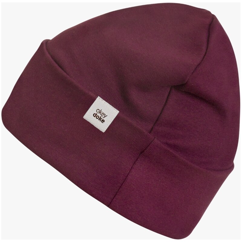 DOKE Detská čiapka organic maroon 63474756