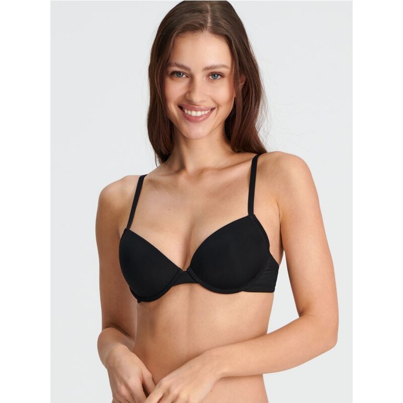 Sinsay - Push up podprsenka - čierna 65750755