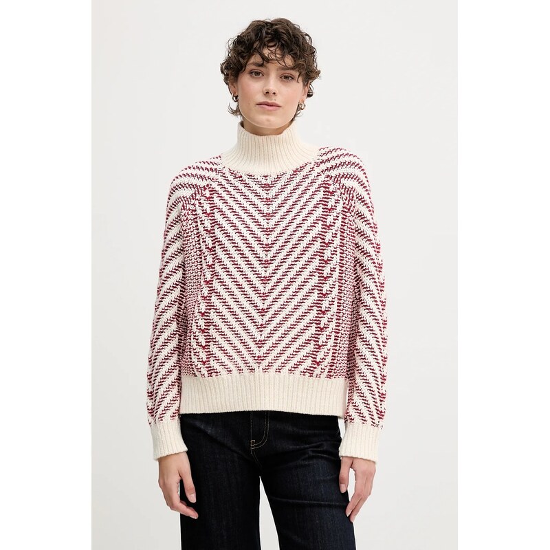 Sveter s prímesou vlny Tommy Hilfiger 66185231