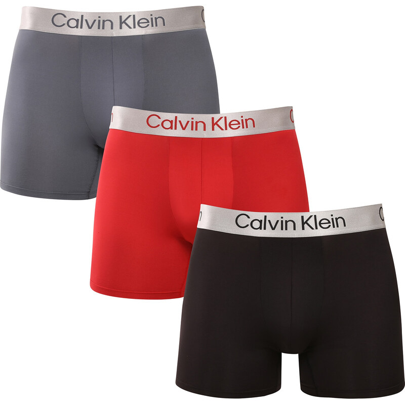 3PACK pánske boxerky Calvin Klein viacfarebné (NB4124-0GU) 66184892
