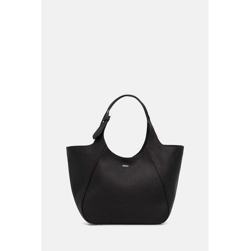 Kožená kabelka BOSS Lenah Big Tote 66185929
