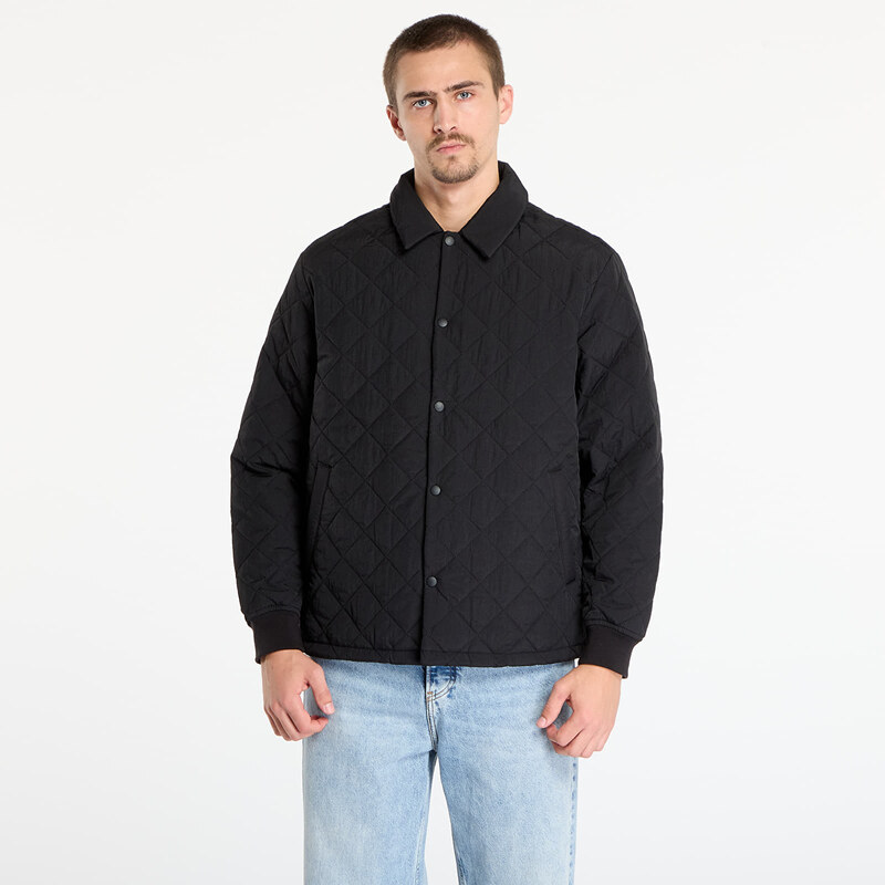 Bunda Urban Classics Quilted Overshirt Black L 66186025