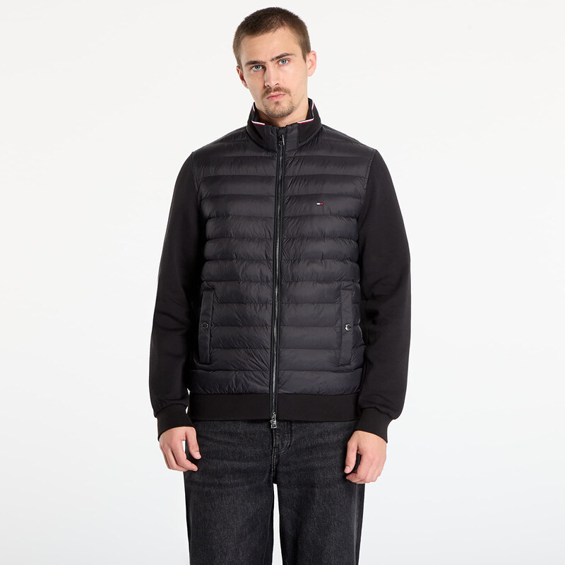 Bunda Tommy Hilfiger Mix Media Ess Rwb Stand Collar Black M 66186029