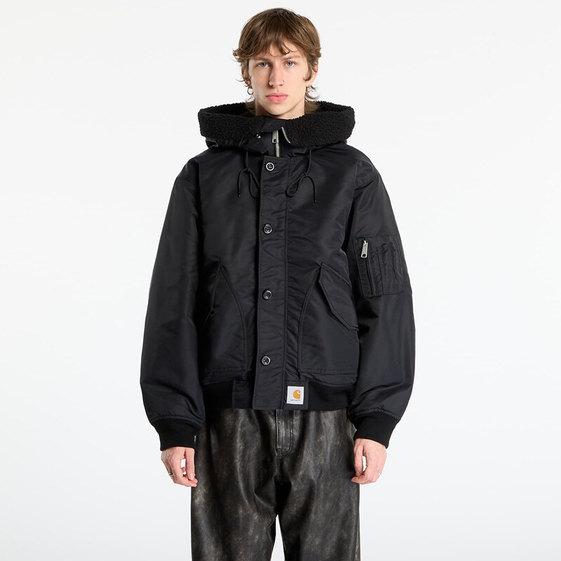 Bunda Carhartt WIP Hd Oltera Bomber UNISEX Black/ Black XXL 66186022