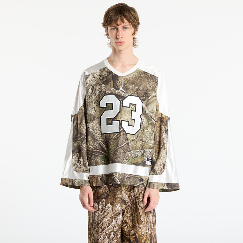 Dres Jordan Brooklyn Mens Realtree Hockey Jersey Medium Olive/ Sail/ 66186059
