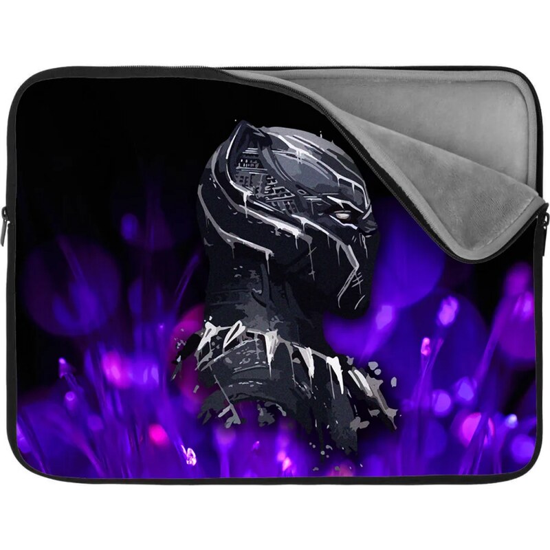 Sablio Obal na notebook BLACK PANTHER Fialová luminescence 65426371