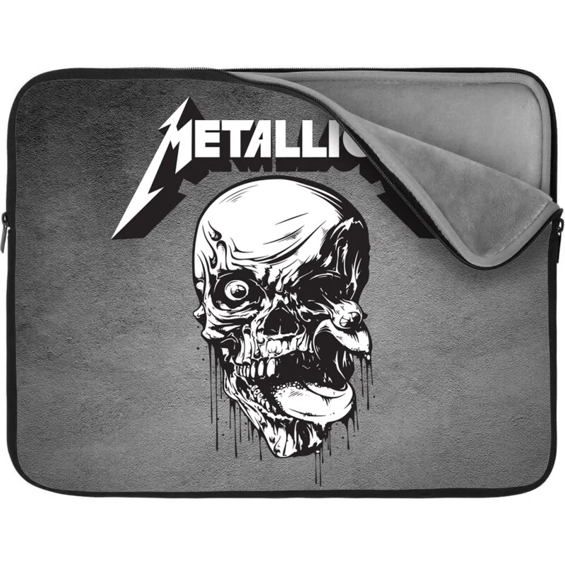 Sablio Obal na notebook METALLICA Lebka Šedá 65426391