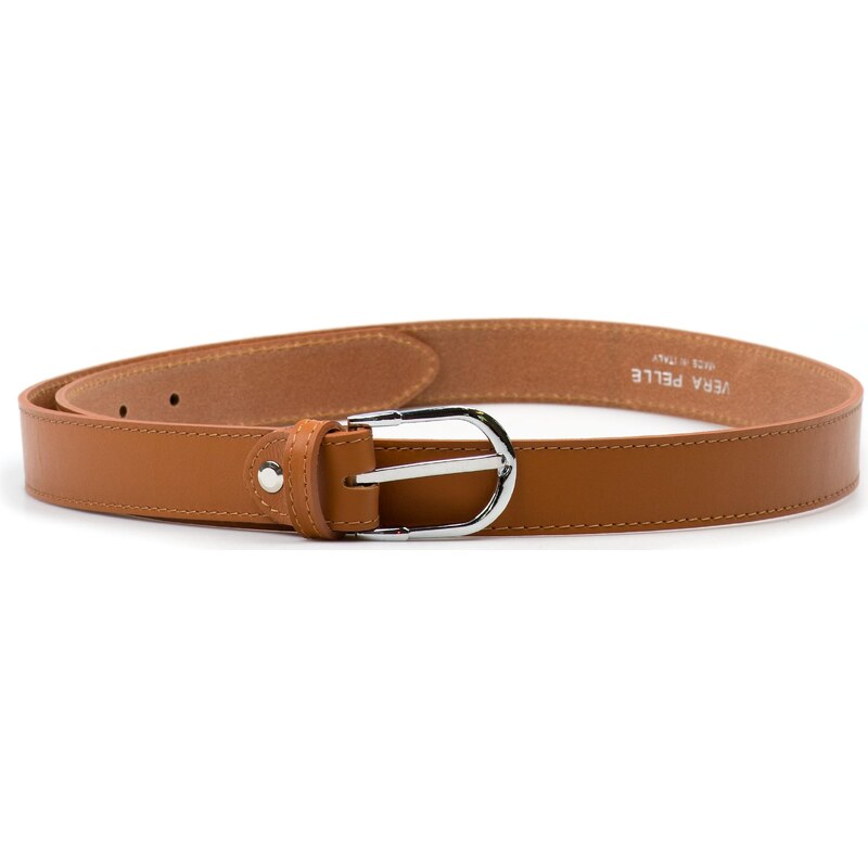 Blaire Dámsky kožený opasok koňakovo hnedý 64987345