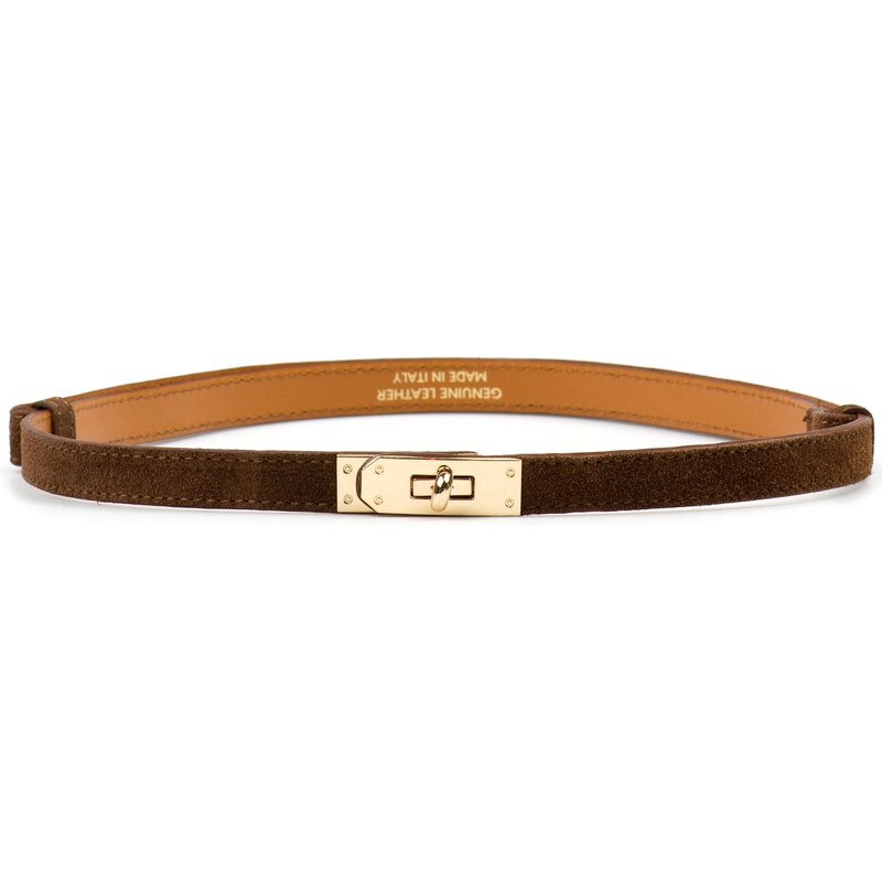 Blaire Dámsky semišový opasok hnedý 66186095